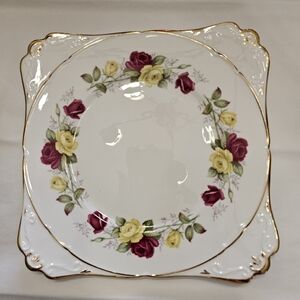 Royal Stafford "Summer Day" Cake Plate.